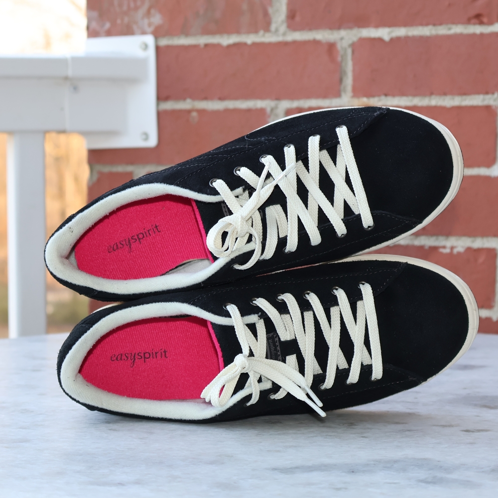 Easy Spirit Black Sneakers